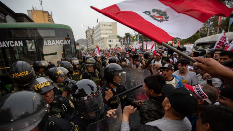 Protestas en Perú: al menos 46 muertos