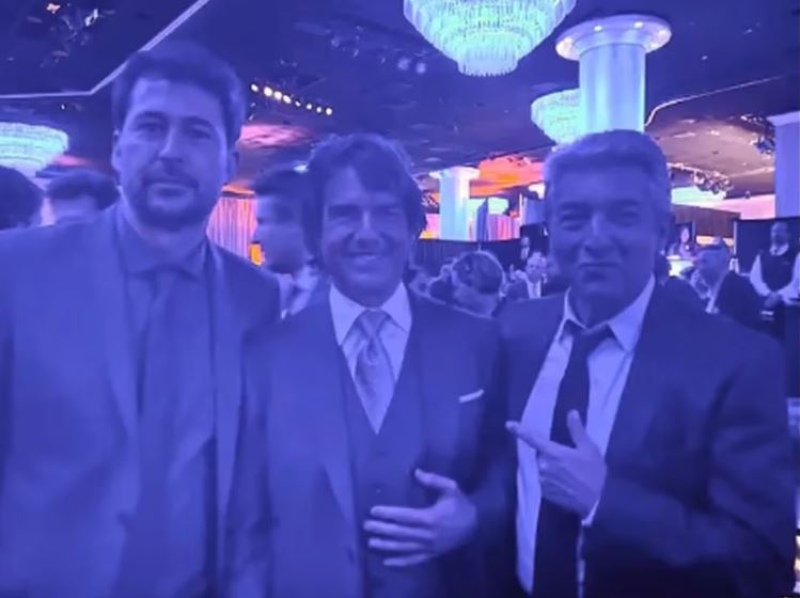 Santiago Mitre, Tom Cruise y Ricardo Darín