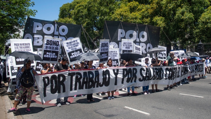 Mañana habrán cortes y acampes en la 9 de Julio