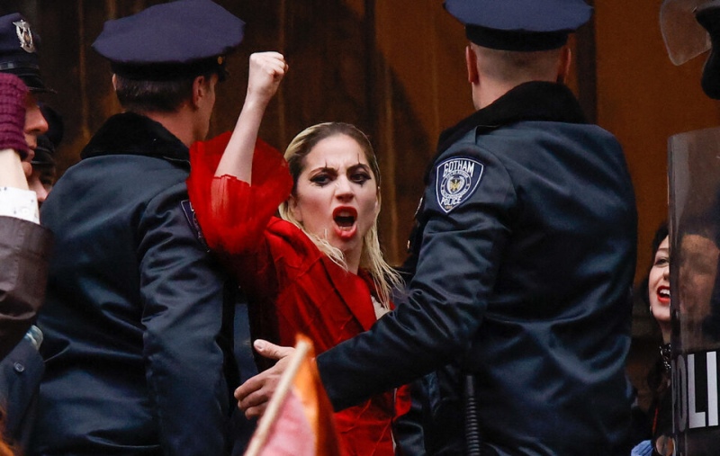 Primeras fotos de Lady Gaga como Harley Quinn en Joker