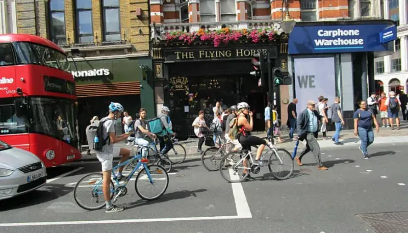 Londres: ya hay más ciclistas que personas que se movilizan en auto