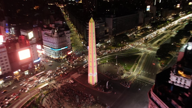 Apagarán monumentos emblemáticos de Buenos Aires
