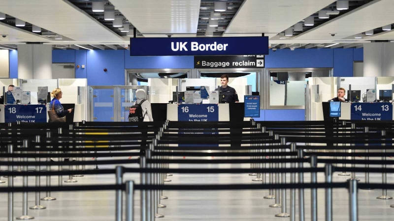 Nueva cifra récord de inmigración en Reino Unido