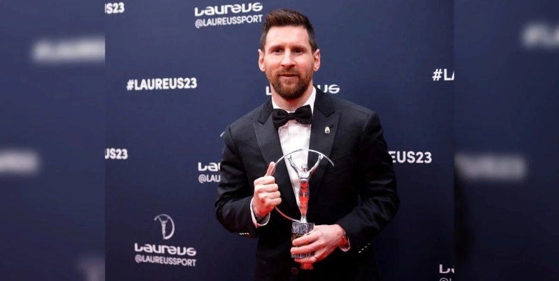 Lionel Messi ganó ”Mejor deportista del 2022” de los Premios Laureus