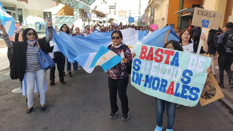 Jujuy: los docentes continúan de paro