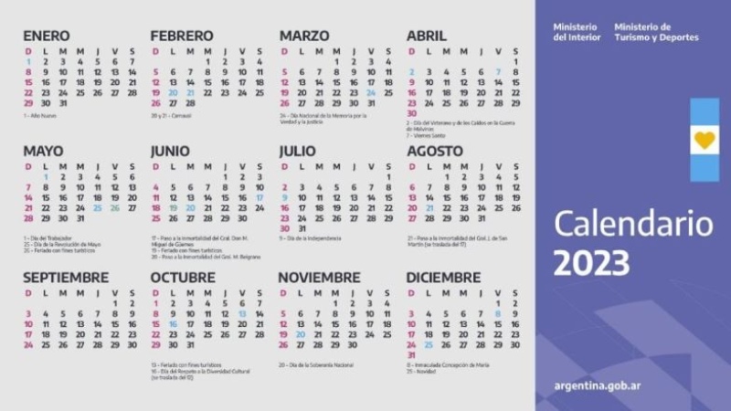 Feriados de junio: ¿Cuándo cae el fin de semana largo?