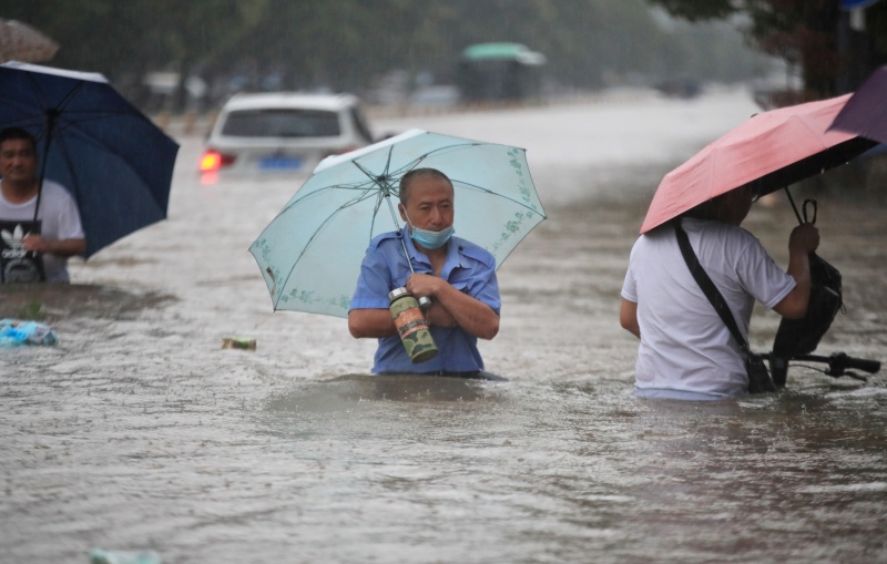 20 muertos por lluvias torrenciales en China: así está Beijing y Hebei