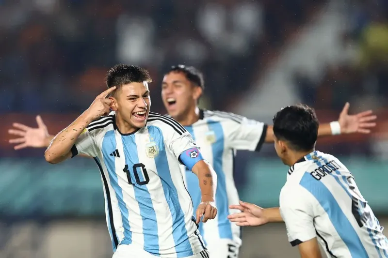 Argentina le ganó 3-1 a Japón y sumó sus primeros puntos en el Mundial Sub 17