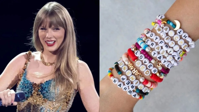 ¿Qué son las ”pulseras de la amistad” que usan los fans de Taylor Swift?