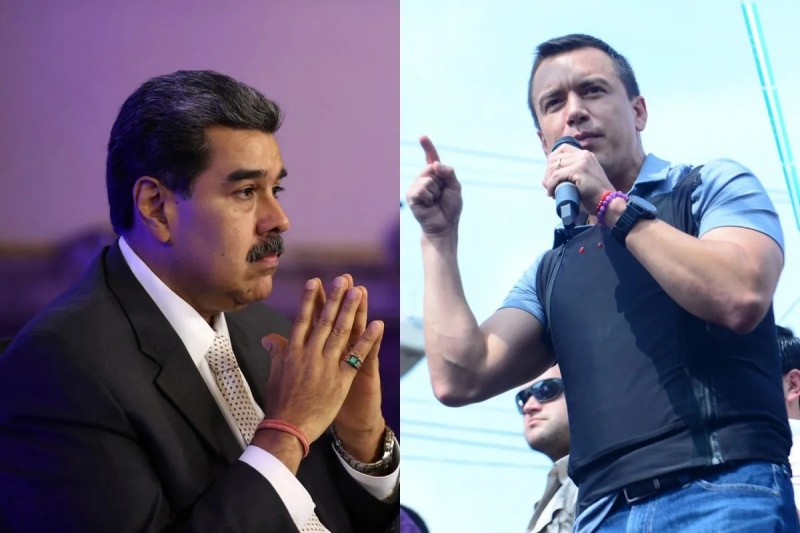 Maduro a Noboa, sobre la presencia militar de EEUU en Ecuador: ”No le abra las puertas al diablo”