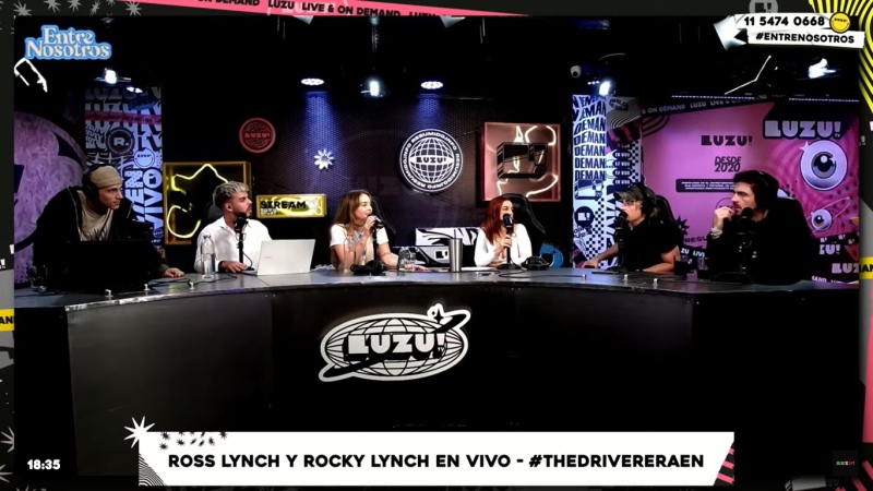 ¡TREMENDA entrevista a The Driver Era en Entre Nosotros!