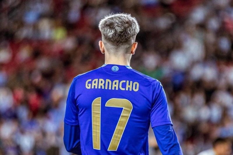 El guiño de Garnacho con la Selección de cara a la Copa América: ”Nos vemos pronto…”