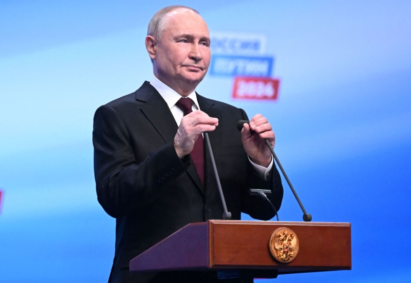 Putin acusó a Ucrania por el atentado en Moscú