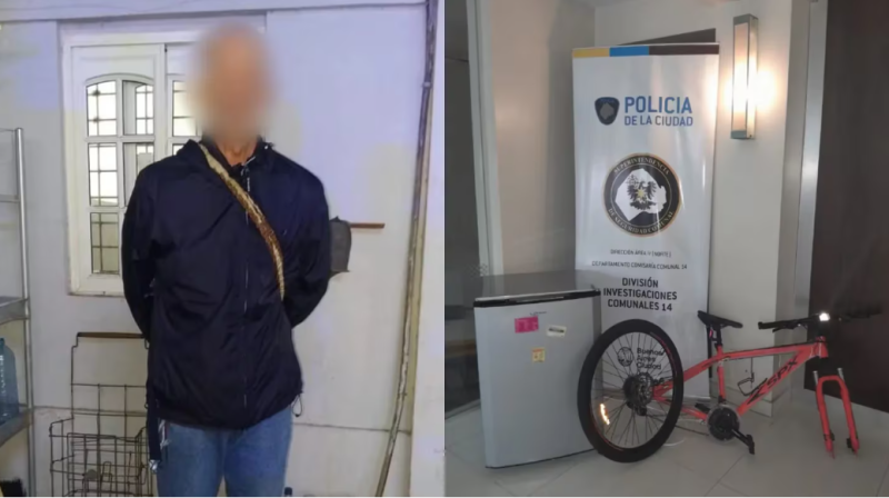 Detuvieron a un portero de Palermo que le robaba a los vecinos de su propio edificio