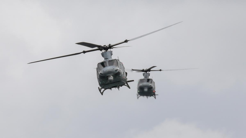 Un tremendo choque de dos helicópteros de la Marina de Malasia dejó diez muertos