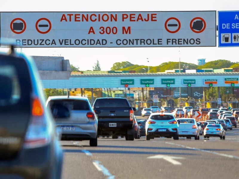 Aumentan los peajes de rutas nacionales y de la autopista Riccheri: ¿A cuánto se van?