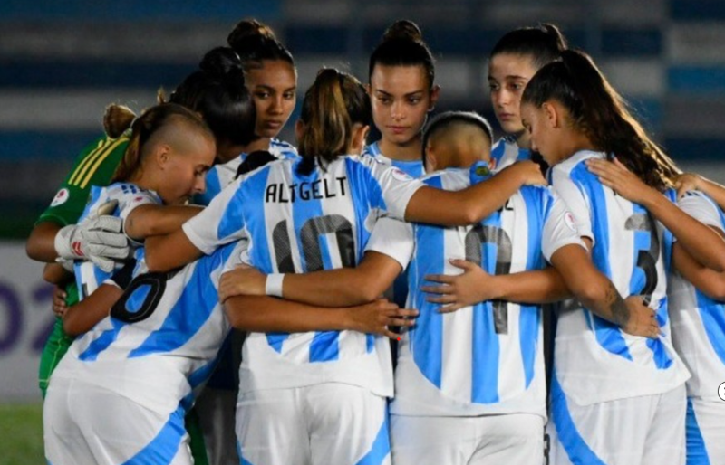 La Selección Argentina femenina Sub 20 empató con Colombia y aseguró su lugar en el Mundial